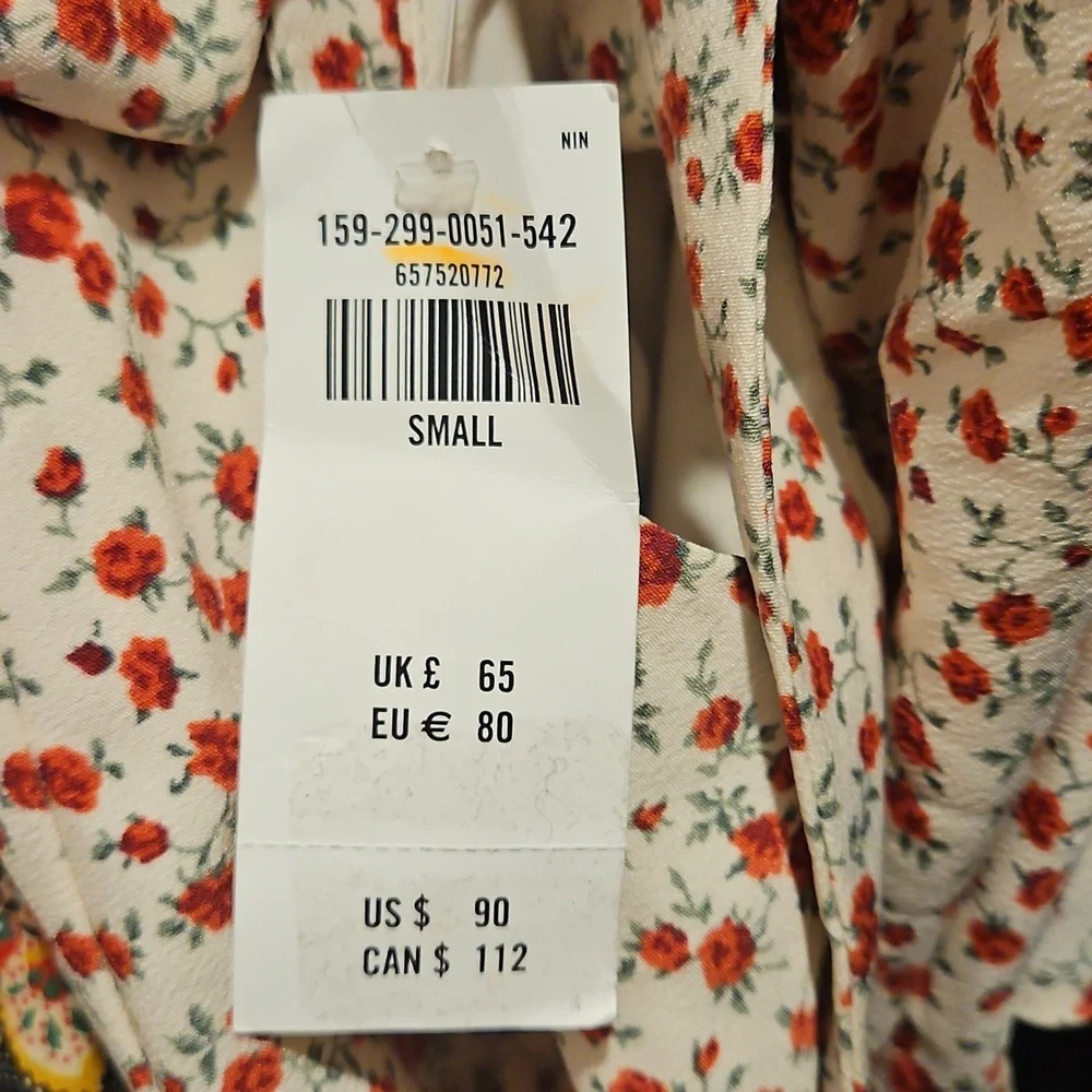 Abercrombie & Fitch Rose Dress Sz S